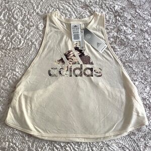 Adidas Floral Crop Tank